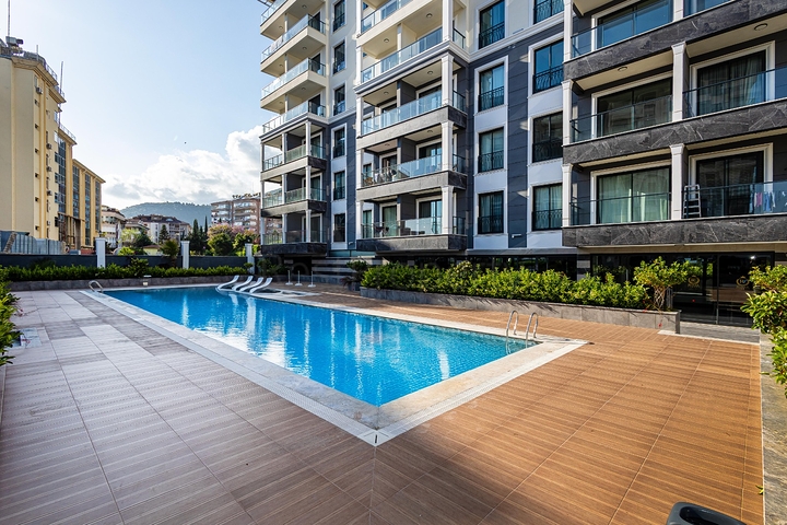 Gemütliche 1+1 Wohnung in der Nähe von Kleopatra Beach