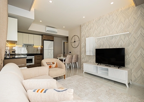 Gemütliche 1+1 Wohnung in der Nähe von Kleopatra Beach