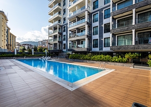 Gemütliche 1+1 Wohnung in der Nähe von Kleopatra Beach