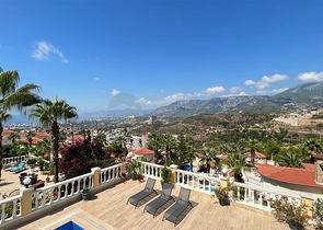 Möblierte Villa mit Meerblick in der malerischen Gegend von Kargicak
