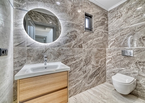 Moderne Luxusvilla im Zentrum von Cikcilli mit Panoramablick auf das Meer