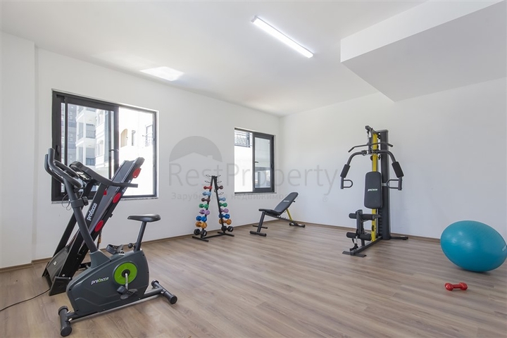 Gemütliche 1+1 möblierte Wohnung am Meer in einem entwickelten Komplex