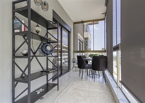 Gemütliche 1+1 möblierte Wohnung am Meer in einem entwickelten Komplex