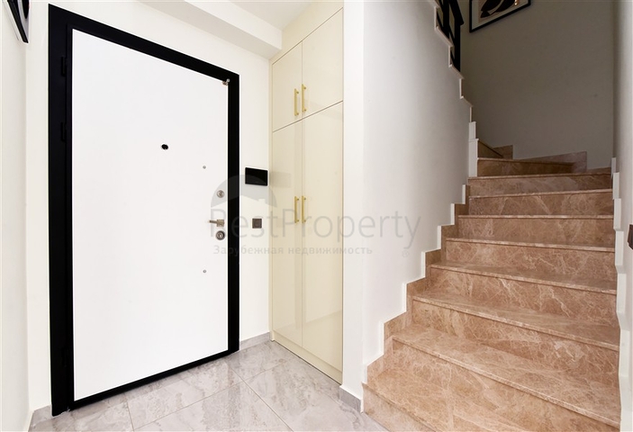 Luxuriöses 3+1 Penthouse in einer prestigeträchtigen Gegend von Alanya mit Meerblick