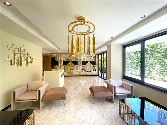 Luxuriöses 3+1 Penthouse in einer prestigeträchtigen Gegend von Alanya mit Meerblick