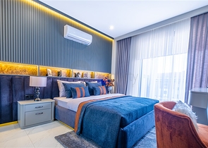 Geräumiges Penthouse mit Möbeln in der prestigeträchtigen Gegend von Oba