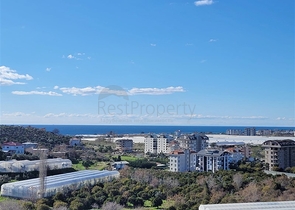 Geräumige 2+1-Wohnung mit Meerblick in einer ruhigen Gegend von Alanya  Geräumige 2+1-Wohnung mit Meerblick in einer ruhigen Gegend von Alanya