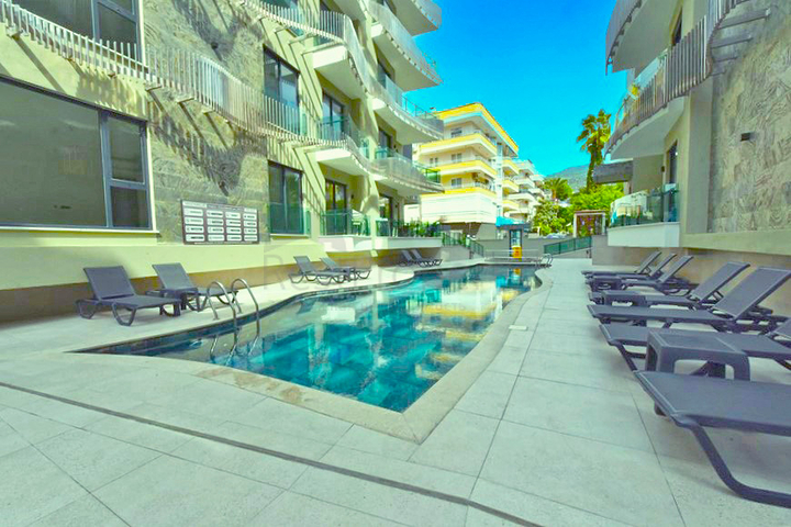 Stilvolles Penthouse im Zentrum von Alanya - für eine komfortable Miete am Meer