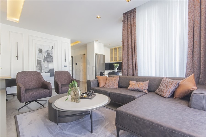 Luxus-Penthouse mit Meerblick nur 10 Meter vom Meer entfernt in Kargicak/Alanya