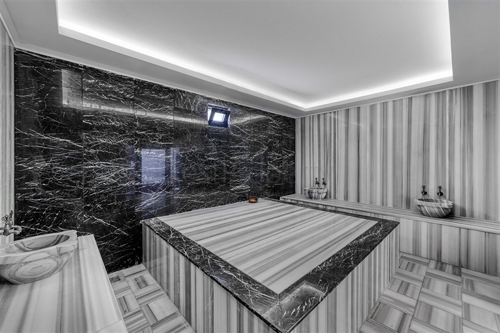 Luxus-Penthouse mit Meerblick nur 10 Meter vom Meer entfernt in Kargicak/Alanya