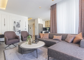 Luxus-Penthouse mit Meerblick nur 10 Meter vom Meer entfernt in Kargicak/Alanya