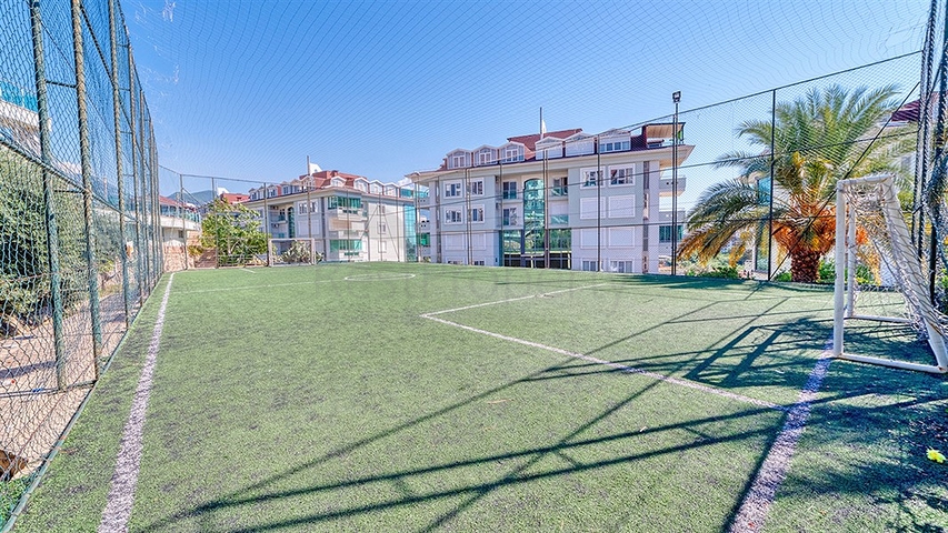 Daueraufenthalt! - Große 4+2 Maisonette mit Meerblick in einer Anlage mit luxuriöser Infrastruktur- Cikcilli/Alanya