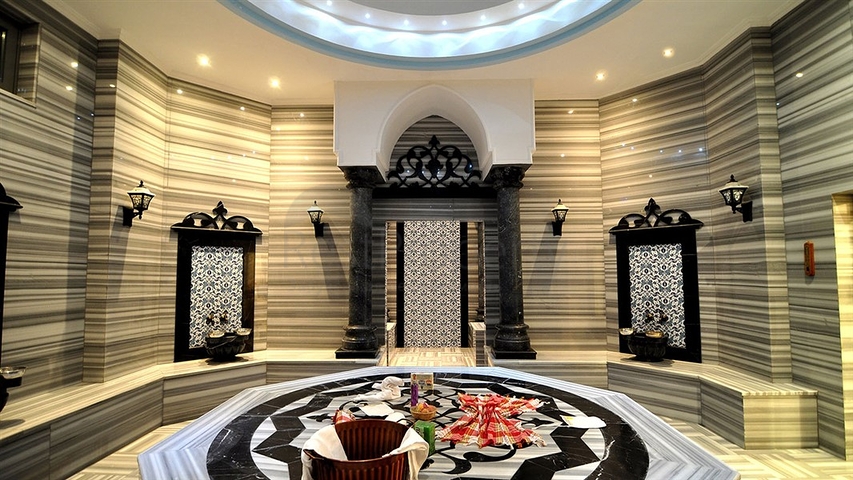 Daueraufenthalt! - Große 4+2 Maisonette mit Meerblick in einer Anlage mit luxuriöser Infrastruktur- Cikcilli/Alanya