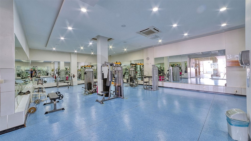 Daueraufenthalt! - Große 4+2 Maisonette mit Meerblick in einer Anlage mit luxuriöser Infrastruktur- Cikcilli/Alanya