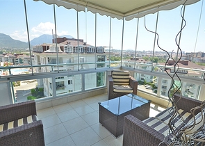 Daueraufenthalt! - Große 4+2 Maisonette mit Meerblick in einer Anlage mit luxuriöser Infrastruktur- Cikcilli/Alanya