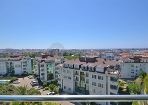 Daueraufenthalt! - Große 4+2 Maisonette mit Meerblick in einer Anlage mit luxuriöser Infrastruktur- Cikcilli/Alanya