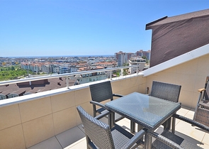 Daueraufenthalt! - Große 4+2 Maisonette mit Meerblick in einer Anlage mit luxuriöser Infrastruktur- Cikcilli/Alanya