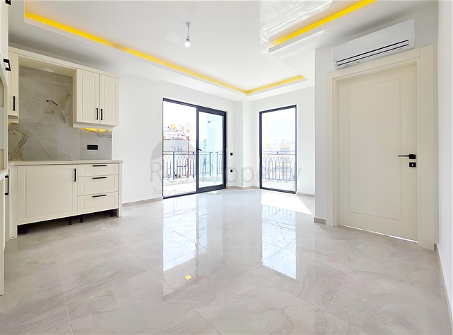 Moderne 1+1-Wohnung in einer neuen Wohnanlage im Zentrum von Oba