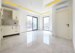 Moderne 1+1-Wohnung in einer neuen Wohnanlage im Zentrum von Oba