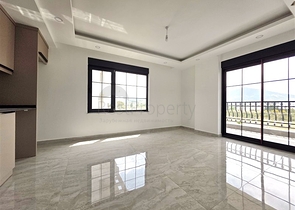 Gemütliche 1+1 Wohnung in einem neuen Komplex mit Meerblick