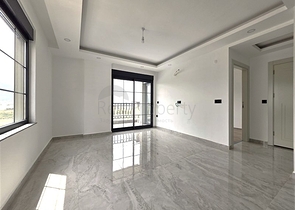 Gemütliche 1+1 Wohnung in einem neuen Komplex mit Meerblick