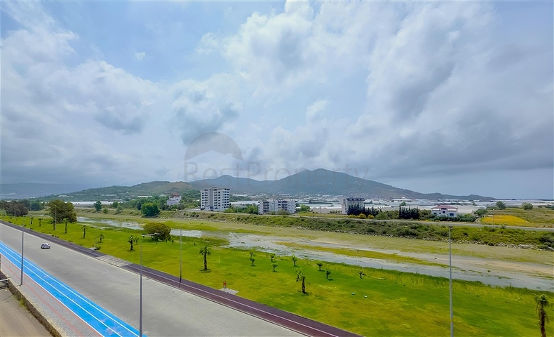 Penthouse 2+1 mit Meerblick in einem neuen Komplex