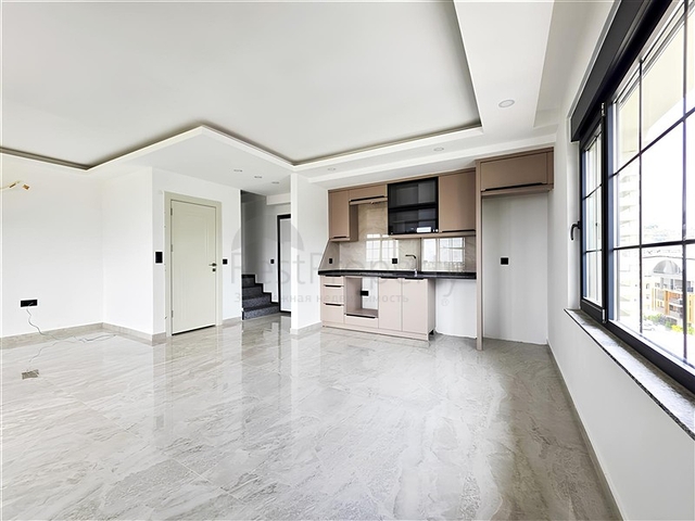 Penthouse 2+1 mit Meerblick in einem neuen Komplex