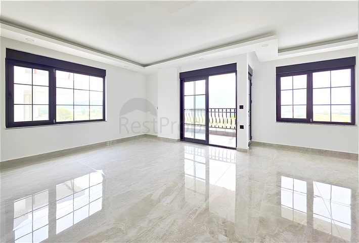 Penthouse 2+1 mit Meerblick in einem neuen Komplex