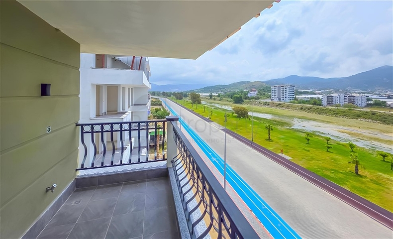 Penthouse 2+1 mit Meerblick in einem neuen Komplex