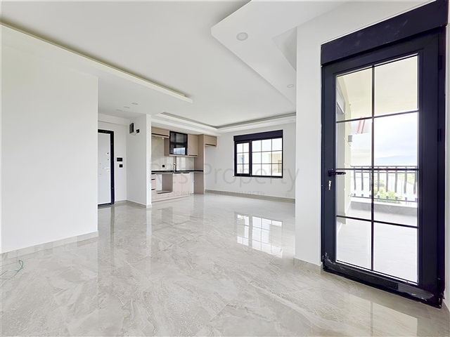 Penthouse 2+1 mit Meerblick in einem neuen Komplex