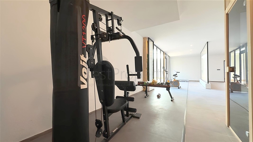 Moderne 2+1 Maisonette mit Garten in einem Komplex am Meer 