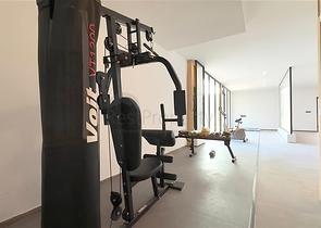 Moderne 2+1 Maisonette mit Garten in einem Komplex am Meer 