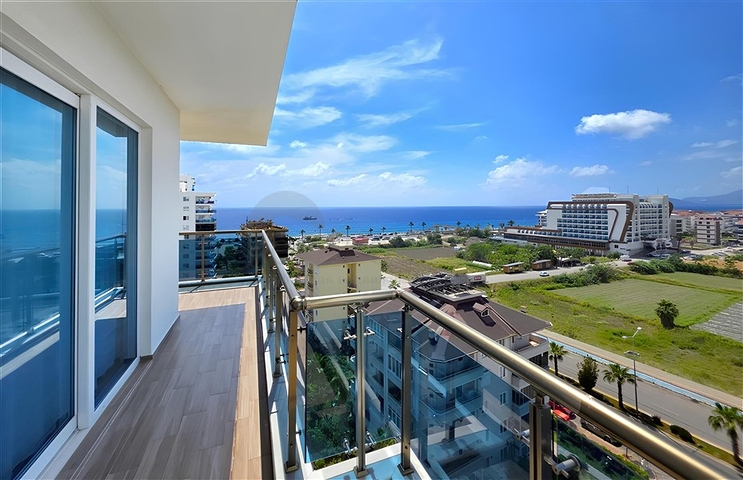 Gemütlichkeit und Komfort in einem Schritt vom Meer entfernt - Wohnung in einem prestigeträchtigen Komplex in Mahmutlar