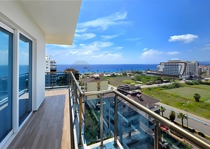 Gemütlichkeit und Komfort in einem Schritt vom Meer entfernt - Wohnung in einem prestigeträchtigen Komplex in Mahmutlar