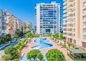 Gemütlichkeit und Komfort in einem Schritt vom Meer entfernt - Wohnung in einem prestigeträchtigen Komplex in Mahmutlar