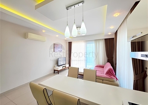 Gemütlichkeit und Komfort in einem Schritt vom Meer entfernt - Wohnung in einem prestigeträchtigen Komplex in Mahmutlar