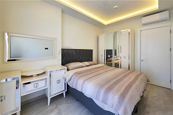 Gemütliche Wohnung mit reicher Infrastruktur im Herzen von Alanya