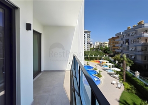 Gemütliche Wohnung mit reicher Infrastruktur im Herzen von Alanya