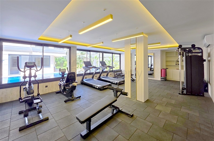 Stilvolle 1+1-Wohnung in der Nähe des Kleopatra—Comfort-Strandes im Zentrum von Alanya