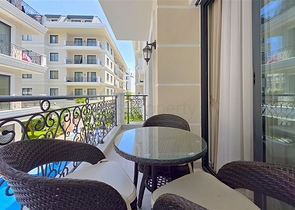 Stilvolle 1+1-Wohnung in der Nähe des Kleopatra—Comfort-Strandes im Zentrum von Alanya