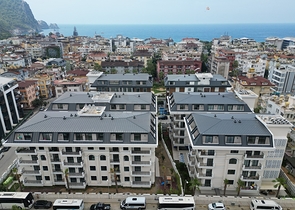 Stilvolle 1+1-Wohnung in der Nähe des Kleopatra—Comfort-Strandes im Zentrum von Alanya