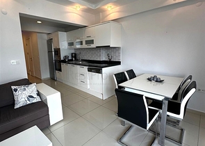 Wohnung 2+1 250 Meter vom Kleopatra-Strand entfernt 