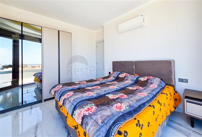 Luxus-Penthouse 2+1 mit Meerblick - Mieten Sie für ein komfortables Leben am Meer