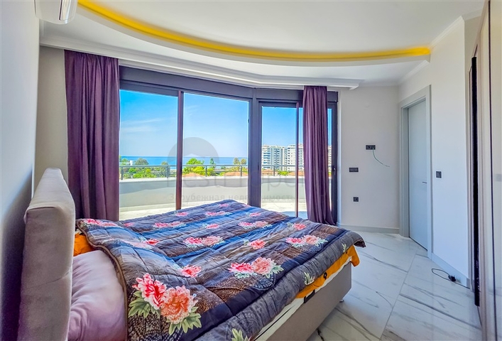 Luxus-Penthouse 2+1 mit Meerblick - Mieten Sie für ein komfortables Leben am Meer