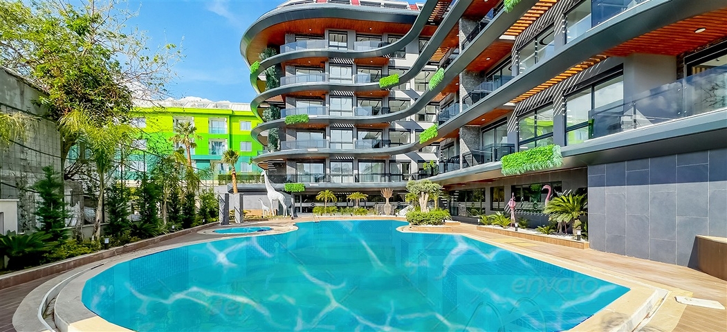 Luxus-Penthouse 2+1 mit Meerblick - Mieten Sie für ein komfortables Leben am Meer