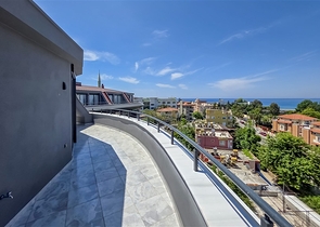 Luxus-Penthouse 2+1 mit Meerblick - Mieten Sie für ein komfortables Leben am Meer