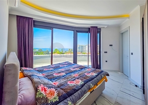 Luxus-Penthouse 2+1 mit Meerblick - Mieten Sie für ein komfortables Leben am Meer