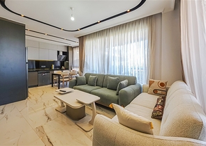 Luxus-Penthouse 2+1 mit Meerblick - Mieten Sie für ein komfortables Leben am Meer