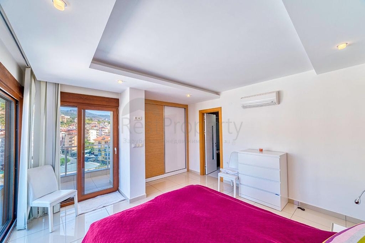 Elegantes Penthouse mit Meerblick im Herzen von Alanya