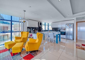 Elegantes Penthouse mit Meerblick im Herzen von Alanya